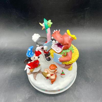 Disney Christmas 1990 Fantasia Figurine 6th Edition Sorcerer Mickey