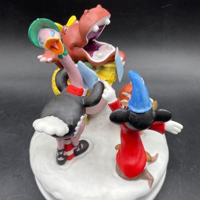 Disney Christmas 1990 Fantasia Figurine 6th Edition Sorcerer Mickey
