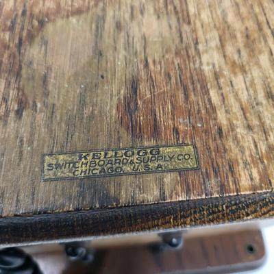 1930's Antique Kellog Telephone