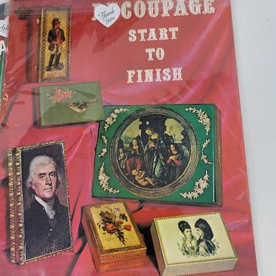 Vintage DIY Booklets Jewelry, Decoupage, Tatting & More