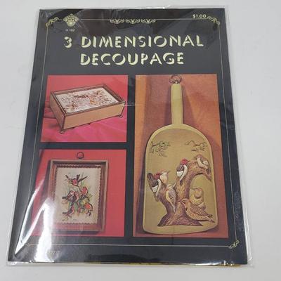 Vintage DIY Booklets Jewelry, Decoupage, Tatting & More