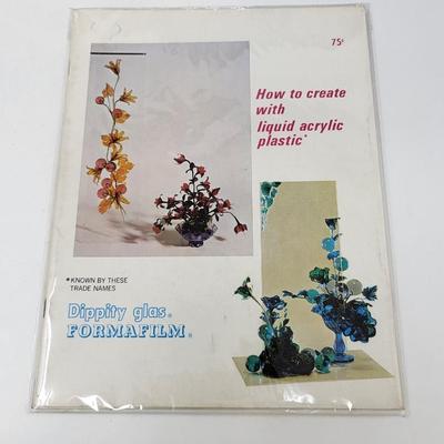 Vintage DIY Booklets Jewelry, Decoupage, Tatting & More