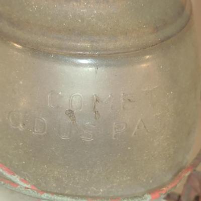 Dietz Comet Lantern- Approx 8 3/4" Tall