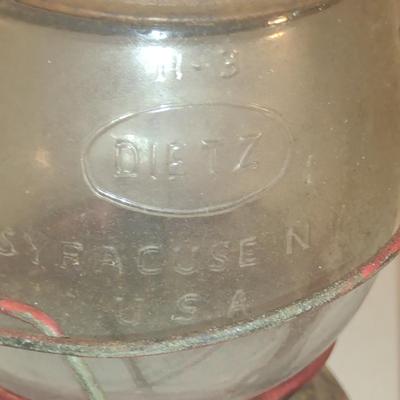 Dietz Comet Lantern- Approx 8 3/4" Tall