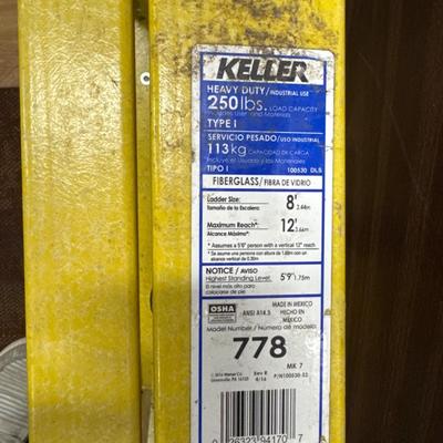 2 Keller Fiberglass Ladders