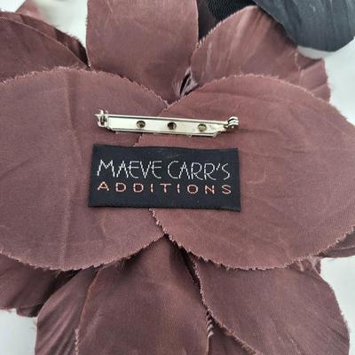 Various Floral Brooches & Hair Barrettes