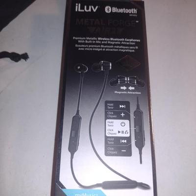 iLuv Metal Forge Air2 Bluetooth Earphones- Six Sets New in Packages