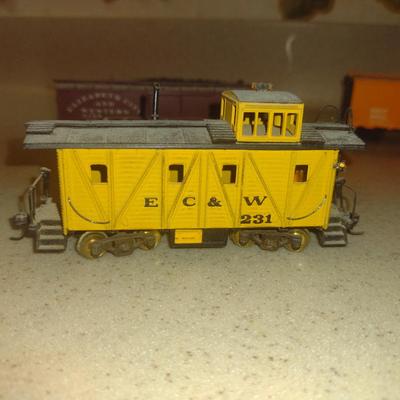 Collection of Model Railroad Cars