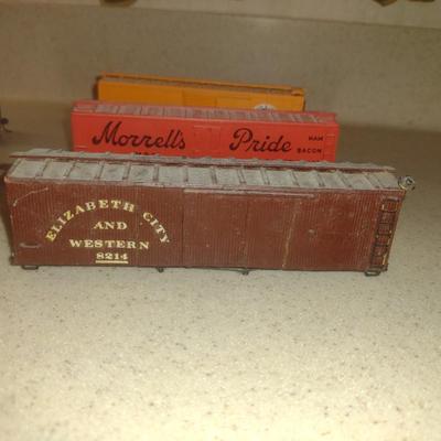 Collection of Model Railroad Cars