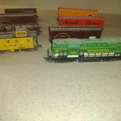 Collection of Model Railroad Cars