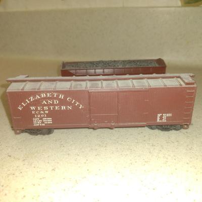 Collection of Model Railroad Cars