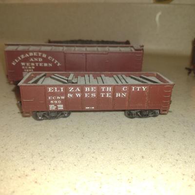 Collection of Model Railroad Cars