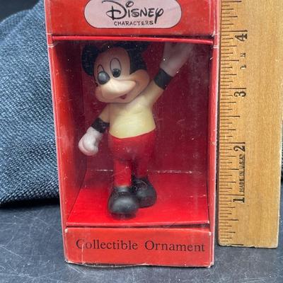 Vintage Disney Mickey Mouse Schmid Christmas Ornament