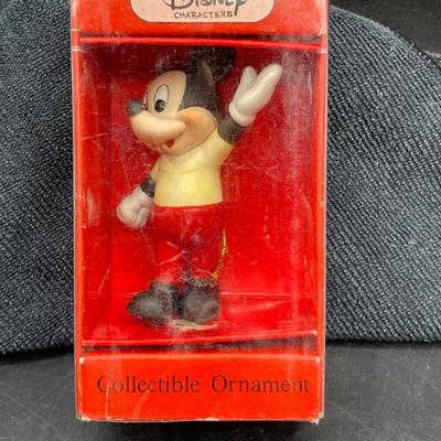 Vintage Disney Mickey Mouse Schmid Christmas Ornament