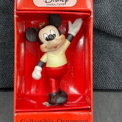 Vintage Disney Mickey Mouse Schmid Christmas Ornament