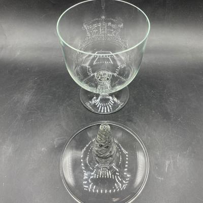 Clear Glass Pedestal Compote Jar with Lid