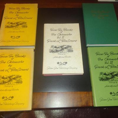 'From the Banks of the Oklawaha' by Frank L Fitzsimons- Five Signed Books