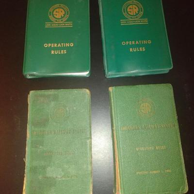Vintage Southern Railway Operating Rules Guideline Booklets