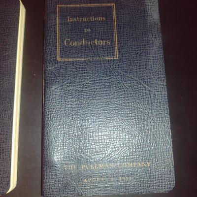 Vintage The Pullman Company Instruction Booklets
