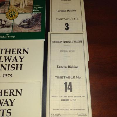 Collection of Books about Southern Railway (Group #1)