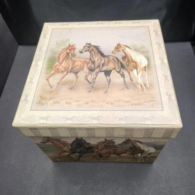 Nesting Jewelry/Storage Boxes - Horse Theme