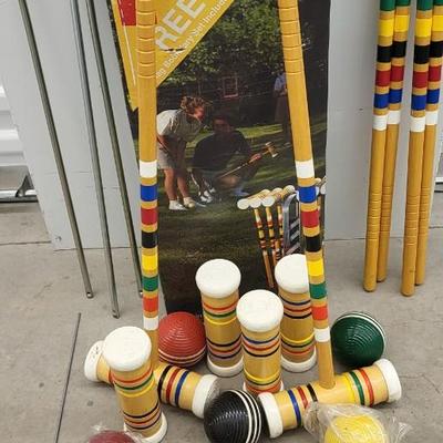 Vintage Forster Croquet Set Of Six