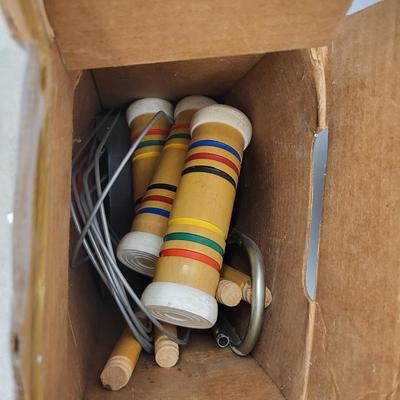 Vintage Forster Croquet Set Of Six