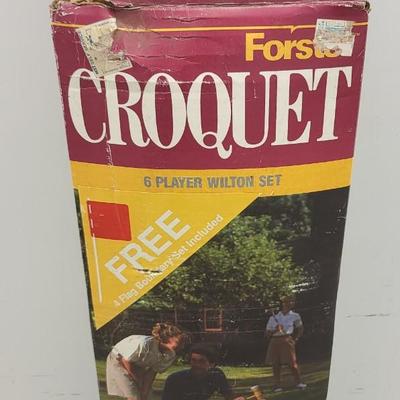 Vintage Forster Croquet Set Of Six