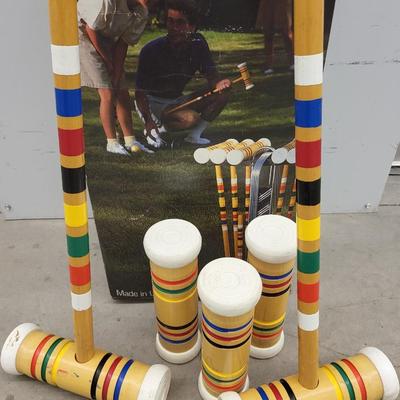 Vintage Forster Croquet Set Of Six