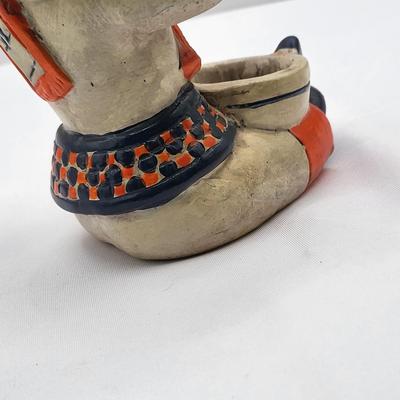 Vintage Asian Chalkware Incense Holder Burner