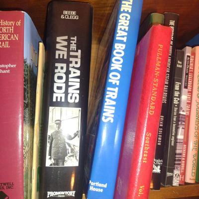 Collection of Railroad/Train Books (Group #1)