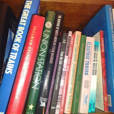Collection of Railroad/Train Books (Group #1)
