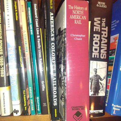 Collection of Railroad/Train Books (Group #1)
