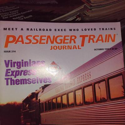Collection of Train Magazines- Different Titles and Publications