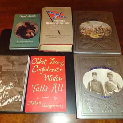 Collection of Civil War Books