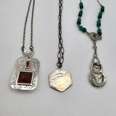 Antique Victorian Necklace Trio