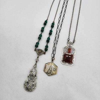 Antique Victorian Necklace Trio