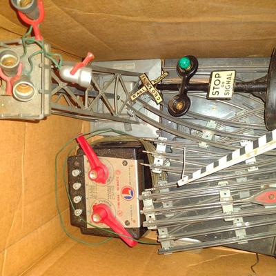 Collection of Model Railroad Track and Accessories