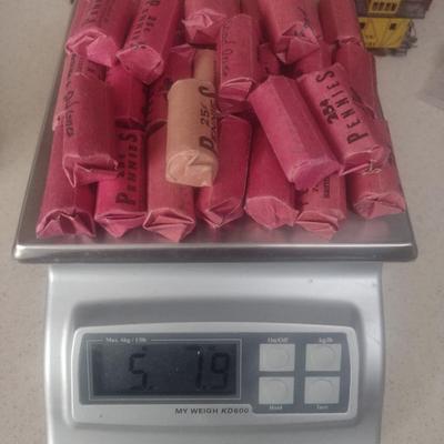 Collection of Wheat Pennies- Over Five Pounds (Choice #2)