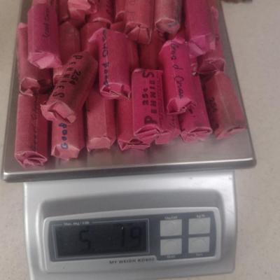 Collection of Wheat Pennies- Over Five Pounds (Choice #4)