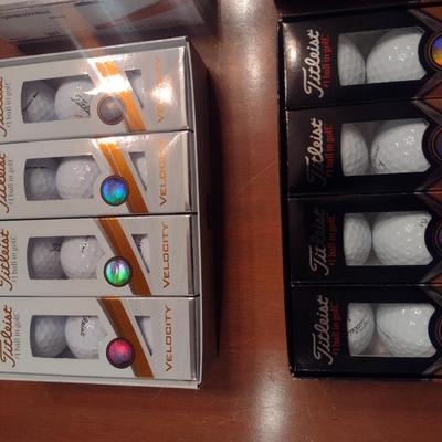 Titleist Golf Balls- Assorted Varieties- 13 Sleeves- Some May Be Monogrammed
