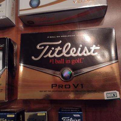 Titleist Golf Balls- Assorted Varieties- 13 Sleeves- Some May Be Monogrammed