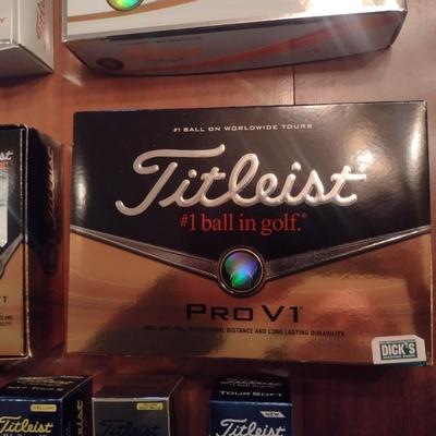 Titleist Golf Balls- Assorted Varieties- 13 Sleeves- Some May Be Monogrammed