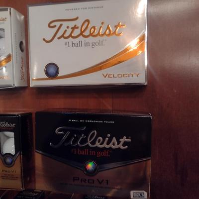 Titleist Golf Balls- Assorted Varieties- 13 Sleeves- Some May Be Monogrammed