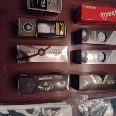 Assorted Golf Balls and Golf Towels (Grandover Resort, Greensboro,NC)