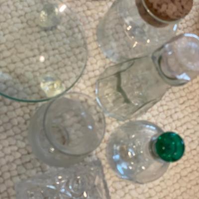 Large clear glass lot