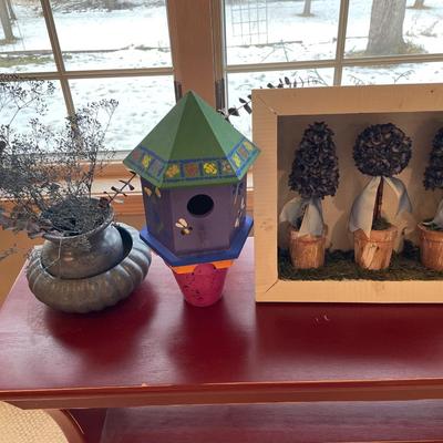 Blue decor