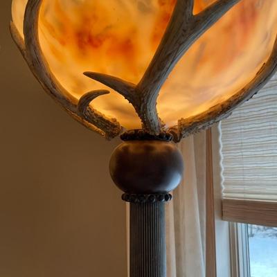 Faux Antler lamps and decor