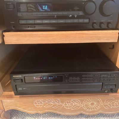 Kenwood receiver with 5 disc CD player