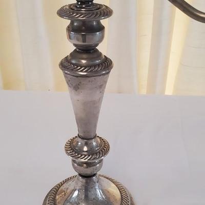 Pair Silver Plated Candelabras